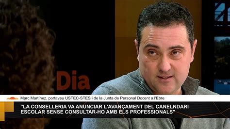 Entrevista de l Ebre al Dia amb Marc Martínez portaveu del sindicat