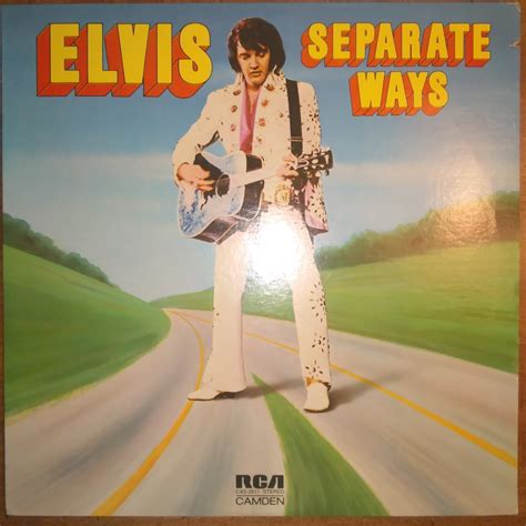 Elvis Separate Ways CAS 2611 Vinyl Record LP 1972 Etsy