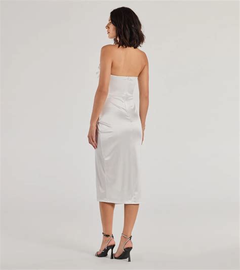 women's white midi dresses 1