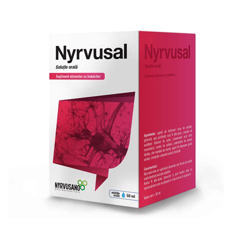 Nyrvusal Solutie Orala Ml Nyrvusal Farmaciabajan Ro