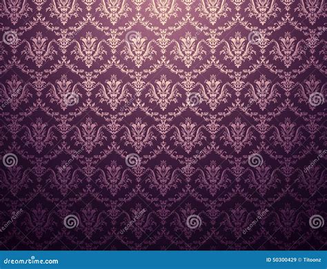 Floral wallpaper stock image. Image of decorative, classic - 50300429