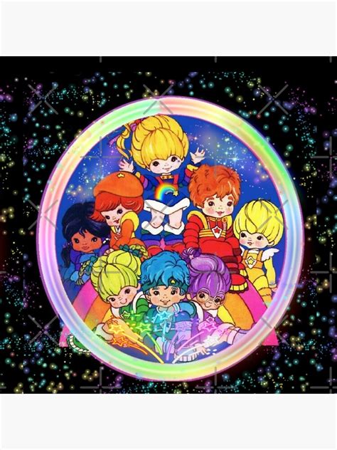 80s Aesthetic Rainbow Brite Galaxy Ring Poster For Sale By