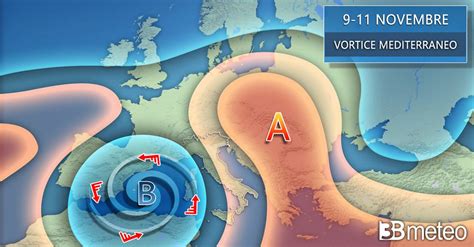 Meteo Vortice Mediterraneo Attivo Nei Prossimi Giorni Nuove Piogge E