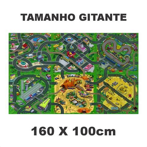 Pista Carrinho Hot Grande Cidade Brincadeira Gg Cm Fun Cor Colorido Amo Adesivo