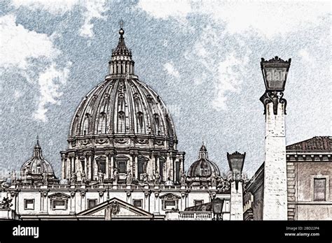 Vatican Sketch Hi Res Stock Photography And Images Alamy