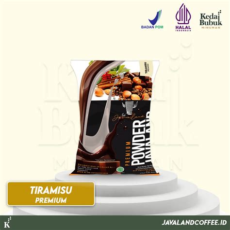 Jual Javaland Bubuk Minuman Rasa TIRAMISU 1Kg PREMIUM Plain Bubble