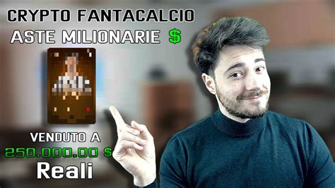 IL CRYPTO FANTACALCIO ASTE MILIONARIE SORARE YouTube