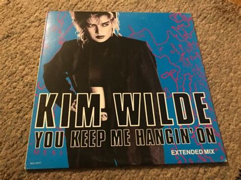 Kim Wilde You Keep Me Hangin On Extended Mix Vinyl Lp Album Mca 23717 Promo Ebay