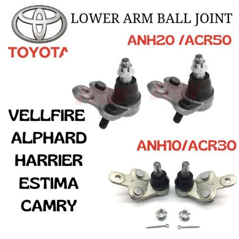 Pc Original Toyota Lower Arm Ball Joint Vellfire Alphard Anh