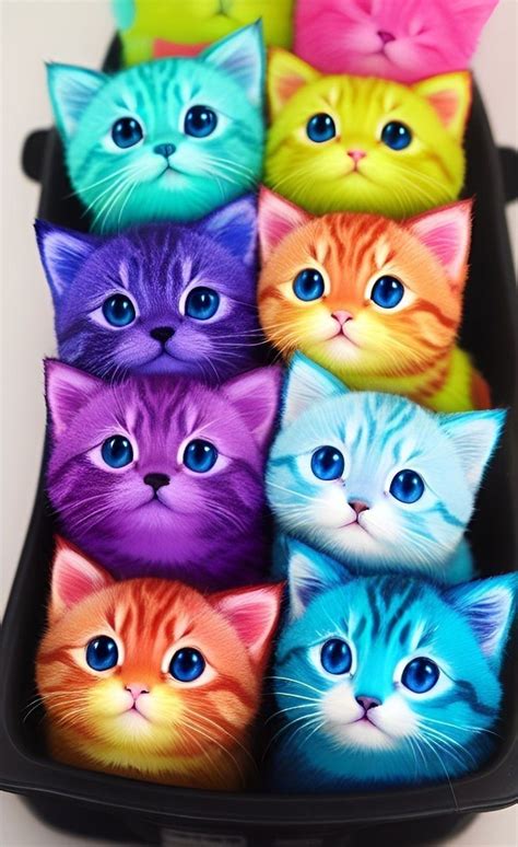 Cat Wallpaper 🐱 in 2023 | Cute cats photos, Cat art painting, Cute cats