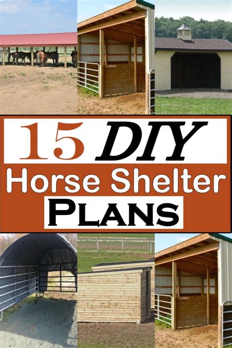 15 DIY Horse Shelter Plans For Your Favorite Pet - Craftsy