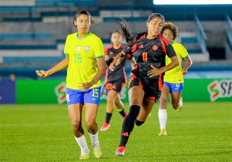 Selección Colombia Femenina Sub 20 vs Brasil CONMEBOL Sudamericano