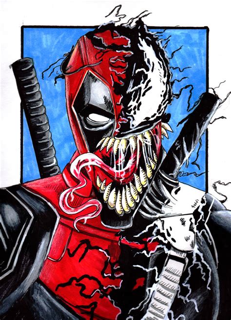 Deadpool/Venom by MolyMor on DeviantArt