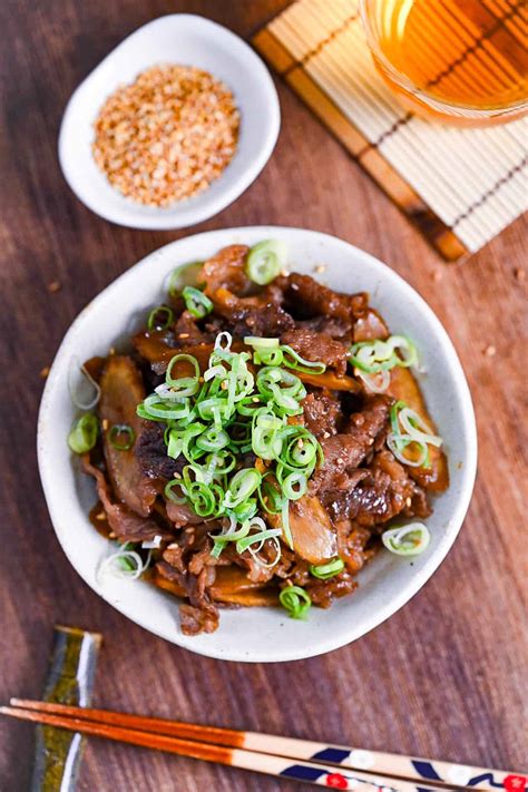 Beef Shigureni Simmered Wagyu With Ginger And Gobo Sudachi Recipes