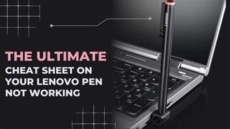 The Ultimate Cheat Sheet On Your Lenovo Pen Not Working - Easy to Fix ...