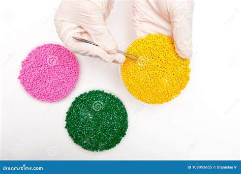 Granules En Plastique Colorant Pour Des Polym Res En Granules Le