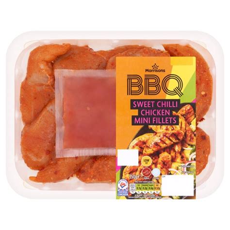 Morrisons Bbq Sweet Chilli Chicken Mini Fillets G Hellosupermarket