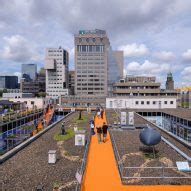 Mvrdv Creates Metre Long Walkway That Bridges Rotterdam Roofs