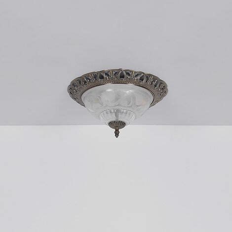 Lampada Da Soffitto Bianca Da Soggiorno Lampada Da Soffitto Argento