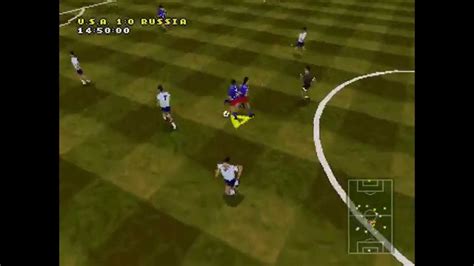 Vr Soccer 96 Ps1 Gameplay Youtube