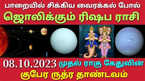 ரிஷப ராசி ராகு கேது பெயர்ச்சி பலன்கள் 2023 தமிழ் Rishaba Rasi Rahu