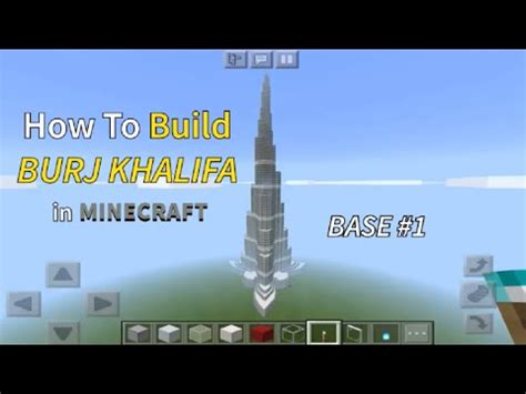 How To Build Burj Khalifa In Minecraft Step By Step Guide Part