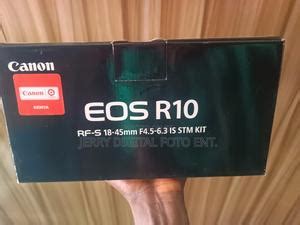 Canon EOS R10 With Len RF S 18 45mm F4 5 6 3 STM Kit In Lagos Island