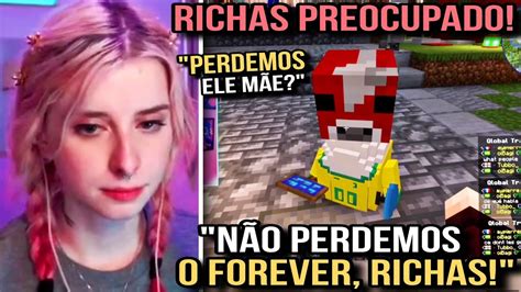 Richas Acha Que O Forever NÃo Vai Mais Voltar Qsmp Youtube