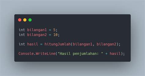 Belajar Bahasa Pemrogaman Dasar C Method Dengan Tipe Data