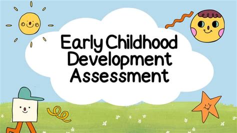 Kindergarten Early Childhood Development Assessment Eccd Presentationpptx