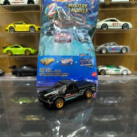 Hot Wheels Mystery Model GMC Syclone Tayar Getah Unsealed Shopee Malaysia