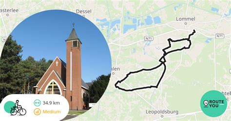 Lommel Recreatieve Fietsroute RouteYou