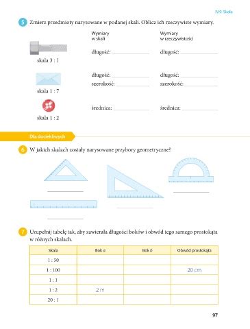 Page 2 Matematyka Z Kluczem Klasa 4 Semestr 2 Skala