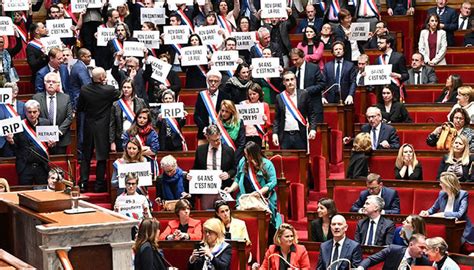 Pension Fight French Govt Survives No Confidence Vote