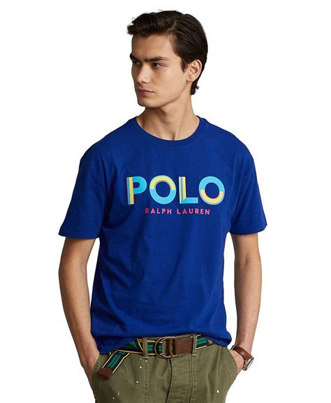 Polo Ralph Lauren Mens Classic Fit Logo Jersey T Shirt Macys