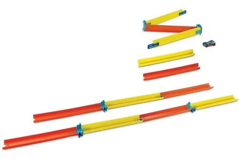 Pista Hot Wheels Track Builder Fold Up Track Pack Mattel MercadoLivre