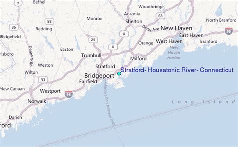 Stratford, Housatonic River, Connecticut Tide Station Location Guide