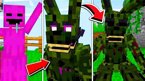 Fnaf 3 Mod In Minecraft Pe Youtube