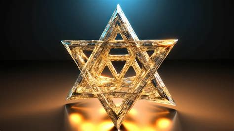 Premium Ai Image Star Of David As A Symbol Of Jewish Religion Symbol