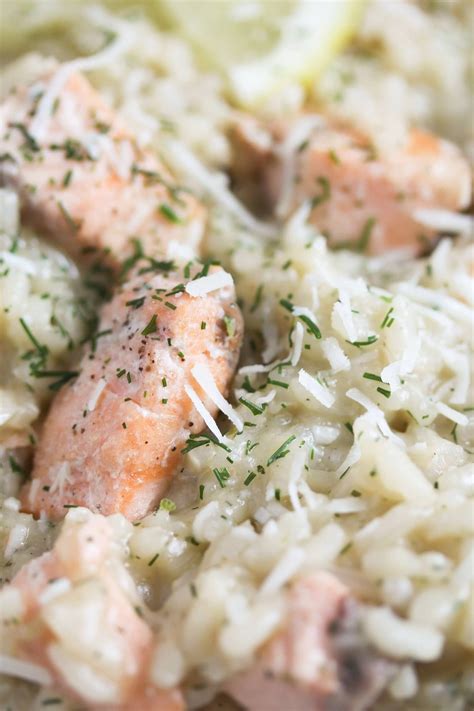 Salmon Risotto Recipe In 2021 Salmon Risotto Risotto Dishes Risotto