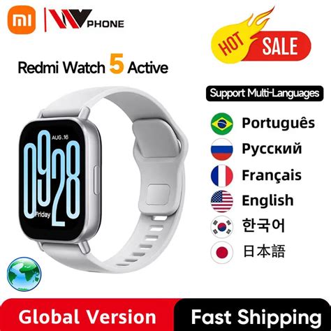 Водонепроницаемый смарт-часы Xiaomi Redmi Watch 5 Active Smartwatch 2 ...