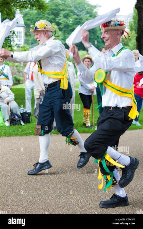 Chapel-en-le-Frith Morris Men at the Buxton Summer Fete, Day of Dance ...