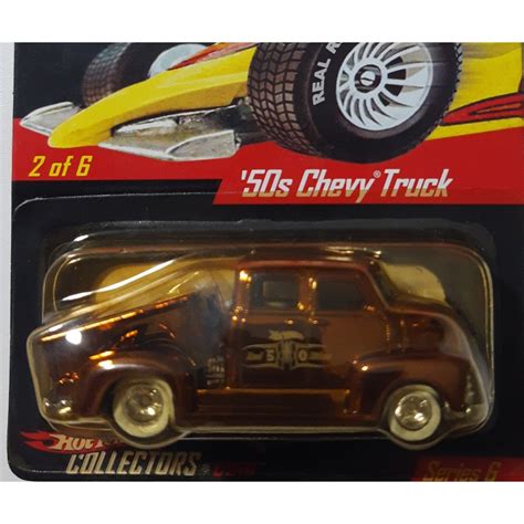 Hot Wheels Real Riders 50 Chevy Truck Shopee Brasil