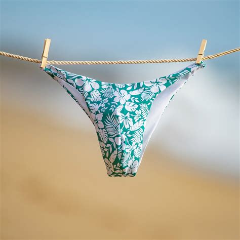 Laguna Bikini Green Foliage Etsy