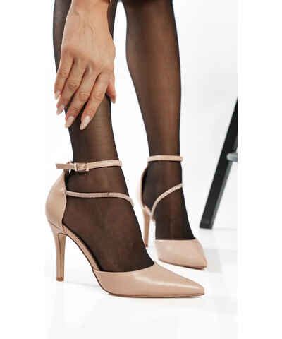 Nude γόβες για γάμο με στρας σε έκπτωση GLAMI gr