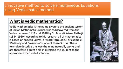 Methods To Solve Vedic Maths The Good The Bad And The Ugly PPT