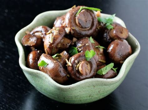 Roasted Mushrooms With Rosemary And Garlic Recipe