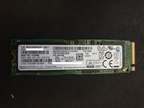 Samsung Pm Gb M Nvme Ssd Kori Ten