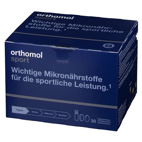 Orthomol Sport Trinkfl Schchen Tabletten Kapseln Shop Apotheke At