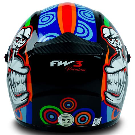 Kit Capacete Fechado Gt Turbo Preto Fw Viseira Camale O Fw Auto